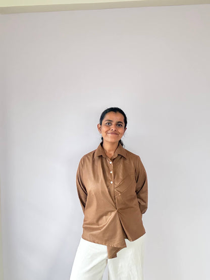 Draped Shirt
