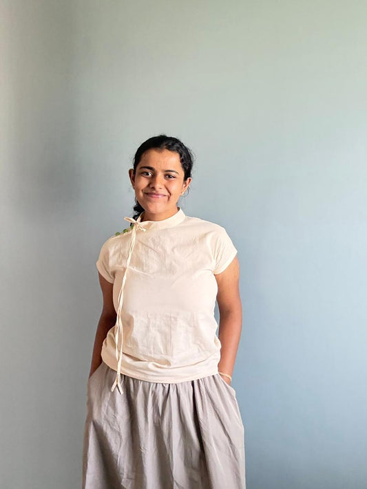 Mandarin Collar Top
